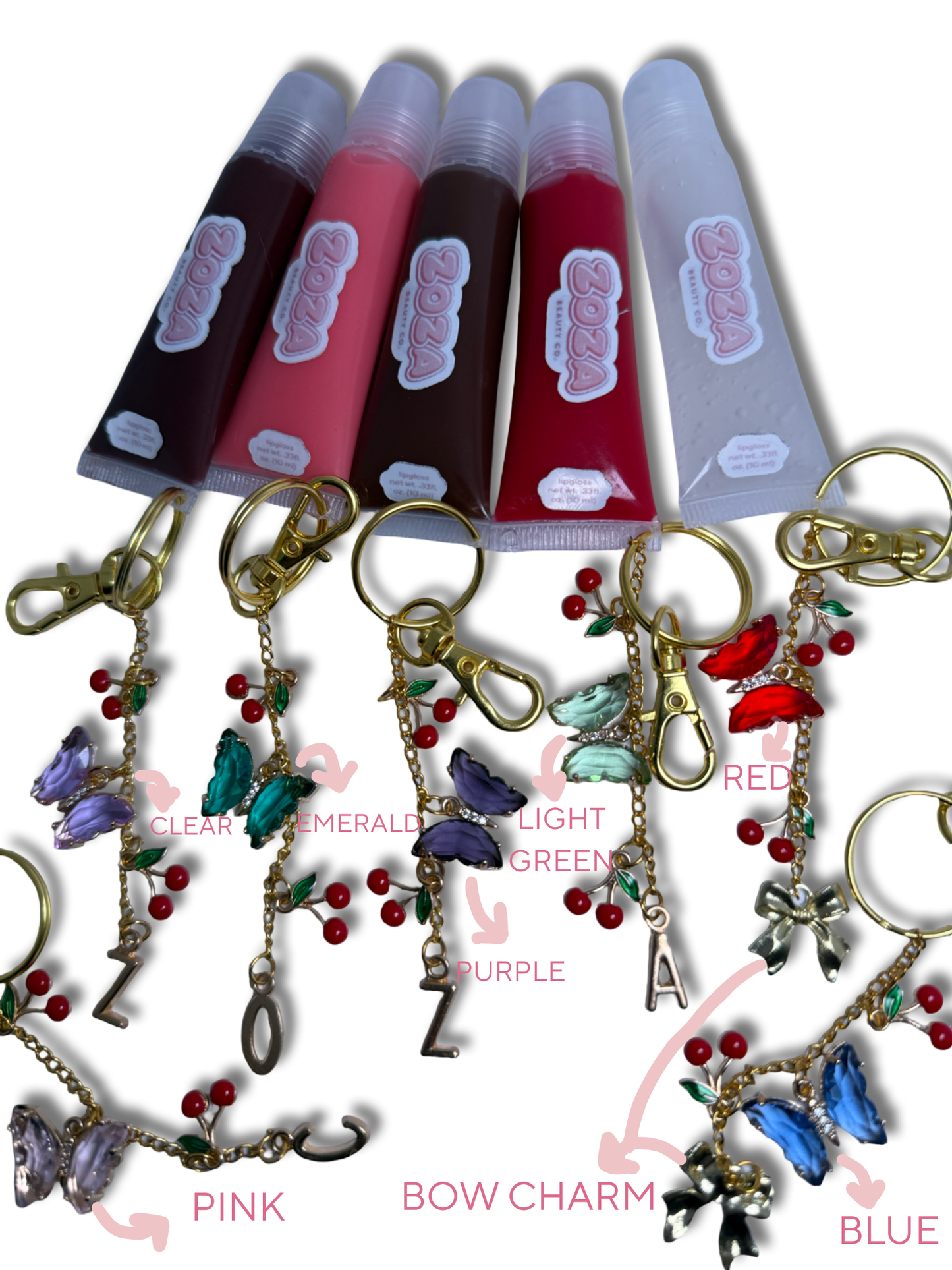 Keychains (squeeze tubes only)